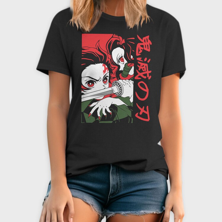 Demon Slayer 2, Tricou Barbati (Unisex)