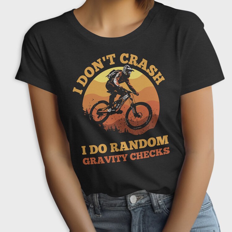Random Gavity Checks, Tricou Femei