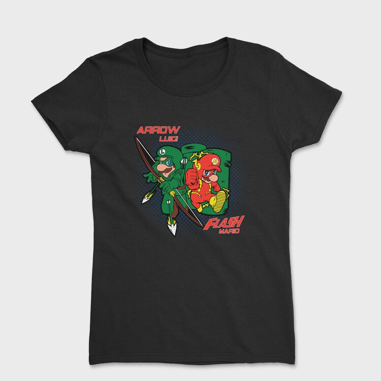 Arrow Luigi Flash Mario, Tricou Femei