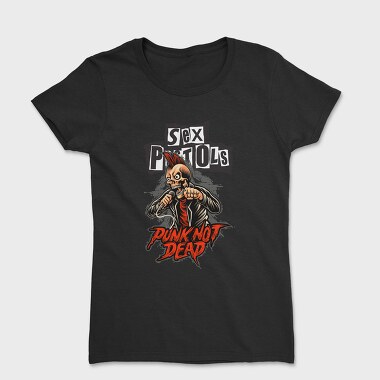 SEX PISTOLS Punk Not Dead, Tricou Femei