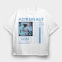 Astronaut 2, Tricou Oversize Barbati (Unisex)