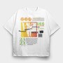Angelic 1, Tricou Oversize Barbati (Unisex)