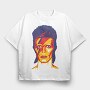 Aladdin Sane, Tricou Oversize Barbati (Unisex)