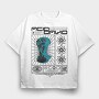 Acid 2, Tricou Oversize Barbati (Unisex)