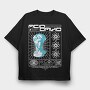 Acid 1, Tricou Oversize Barbati (Unisex)