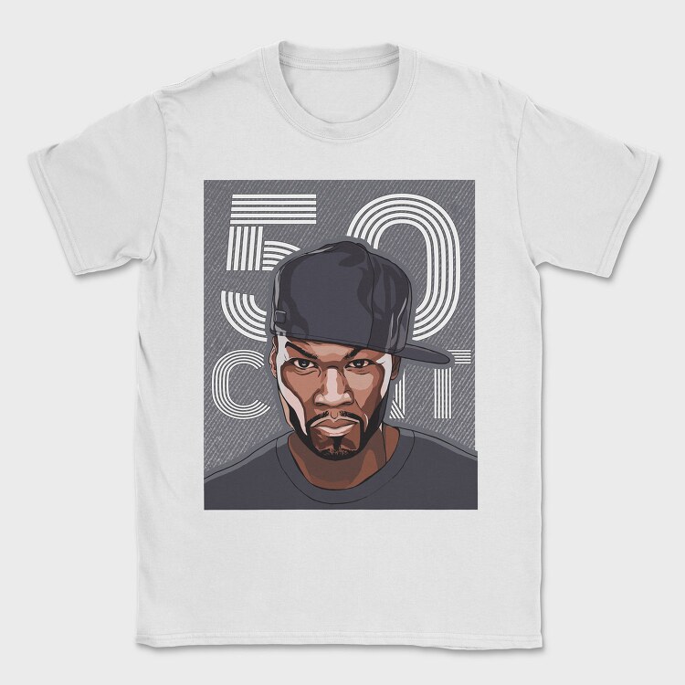 50 Cent, Tricou Barbati (Unisex)