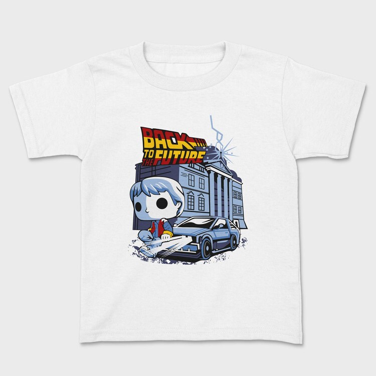 Back To The Future Pop Art, Tricou Copii
