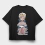 Bath Time Bliss, Tricou Oversize Barbati (Unisex)