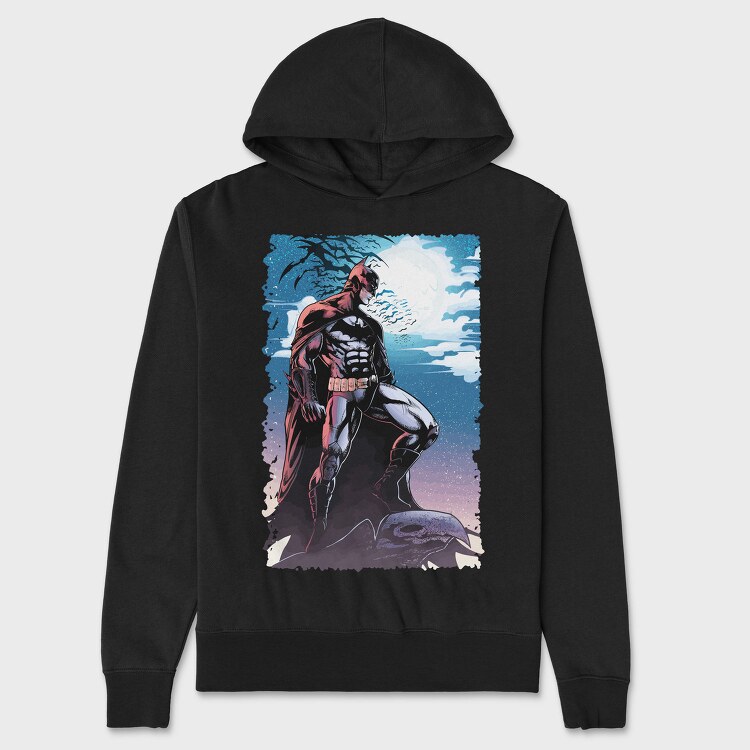 Batman 1, Hanorac Oversize Barbati (Unisex)
