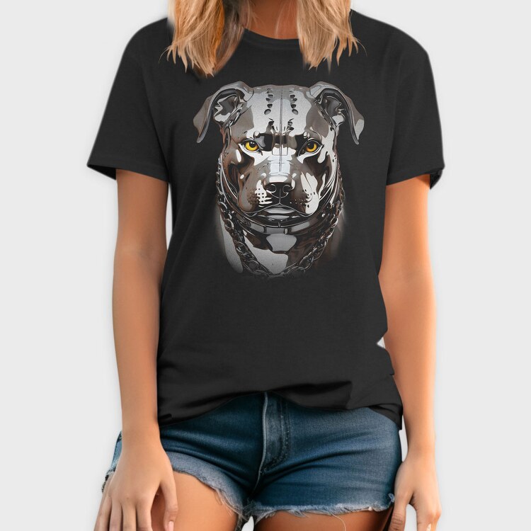 Pitbul Chrome, Tricou Barbati (Unisex)