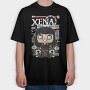 Warrior Princess Comic, Tricou Oversize Barbati (Unisex)