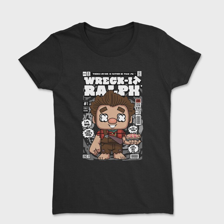 Wreck It Ralph Pie, Tricou Femei