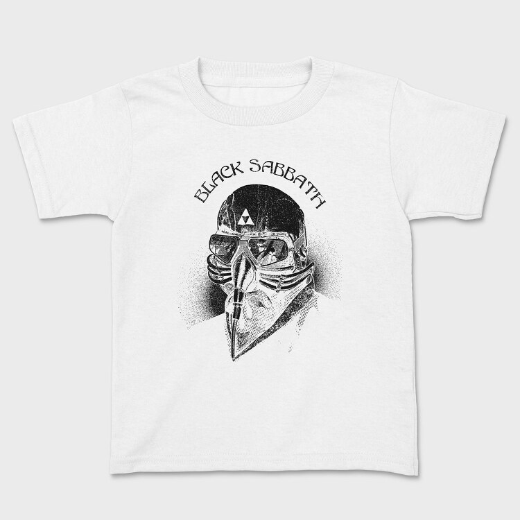 Black Sabbath Skull, Tricou Copii