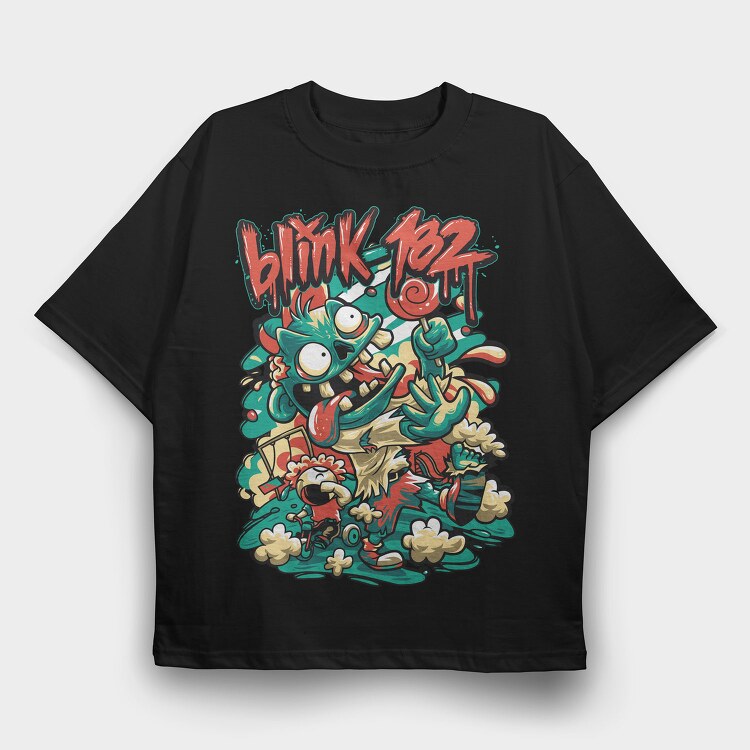 Blinky Lollipop, Tricou Oversize Barbati (Unisex)