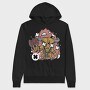 Viking Warrior Roar, Hanorac Oversize Barbati (Unisex)