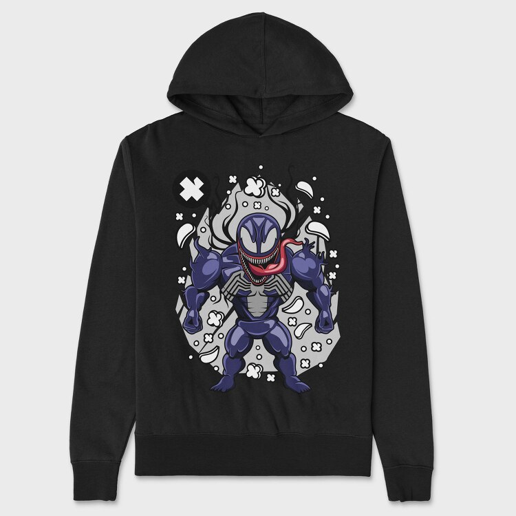 Venomous Chaos Burst, Hanorac Oversize Barbati (Unisex)