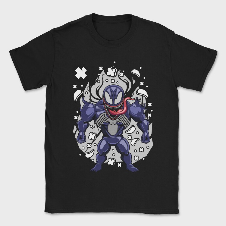 Venomous Chaos Burst, Tricou Barbati (Unisex)