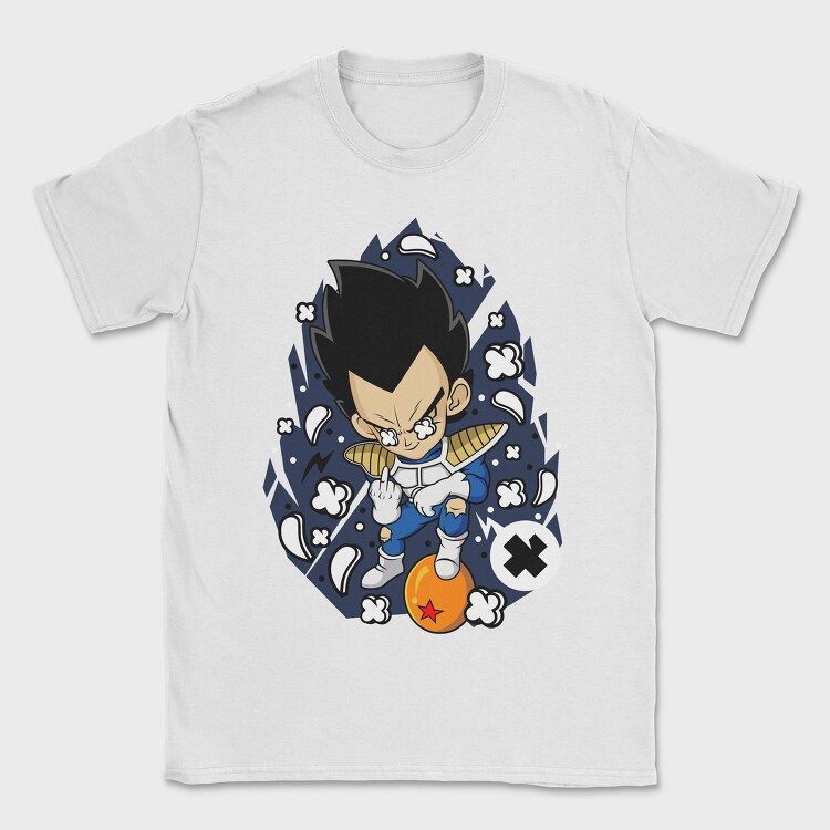 Vegeta X, Tricou Barbati (Unisex)
