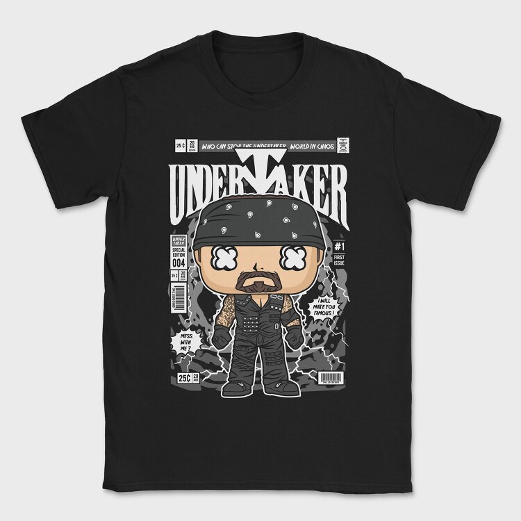 Undertaker Chaos Pop, Tricou Barbati (Unisex)