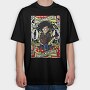 The Cure Rockstar, Tricou Oversize Barbati (Unisex)