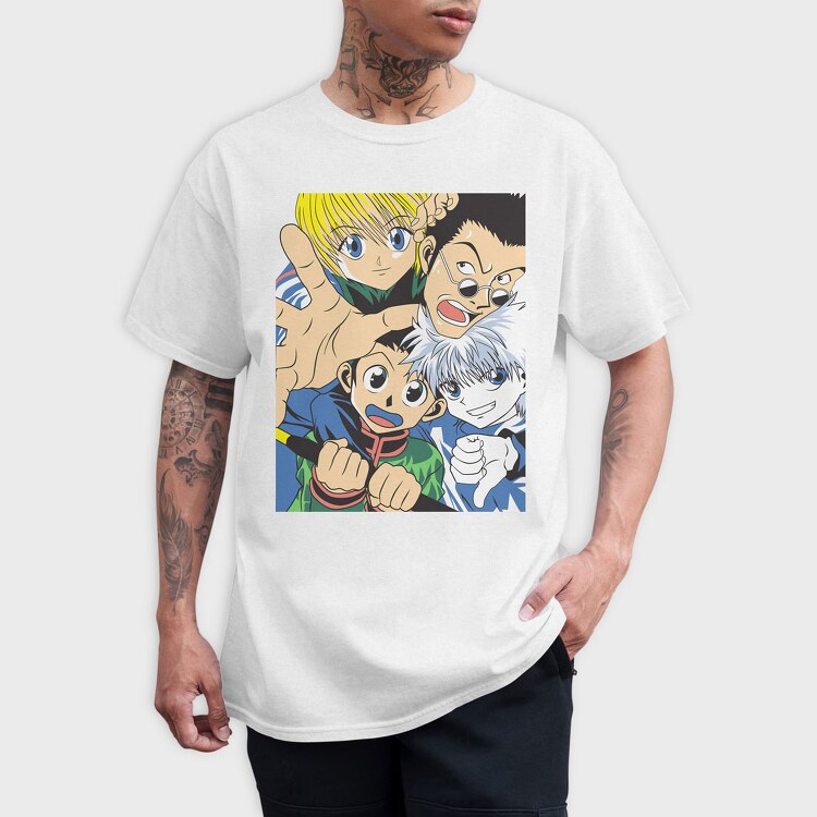 Hunter X Hunter 1, Tricou Barbati (Unisex)