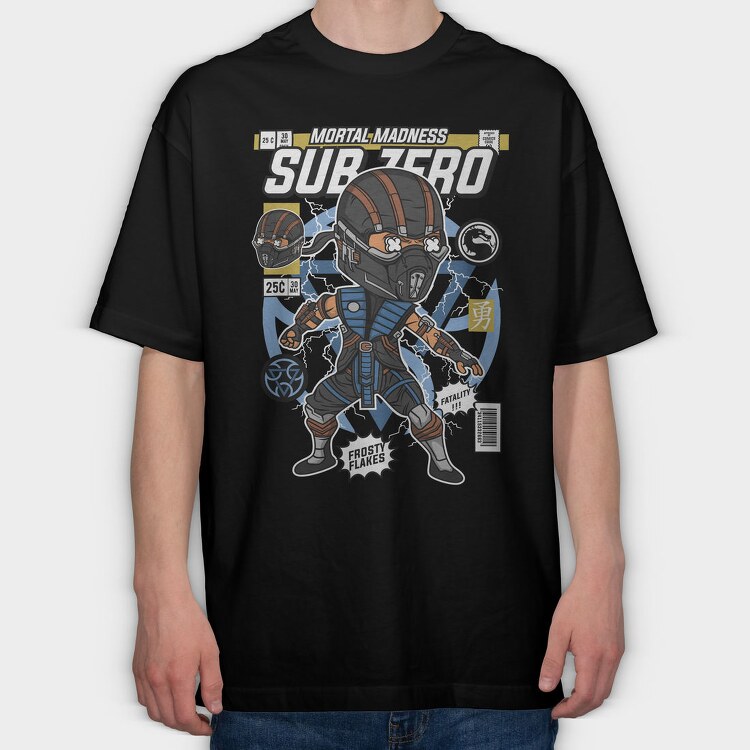 Subzero Frosty Flakes, Tricou Oversize Barbati (Unisex)