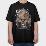 The Rock Warrior, Tricou Oversize Barbati (Unisex)