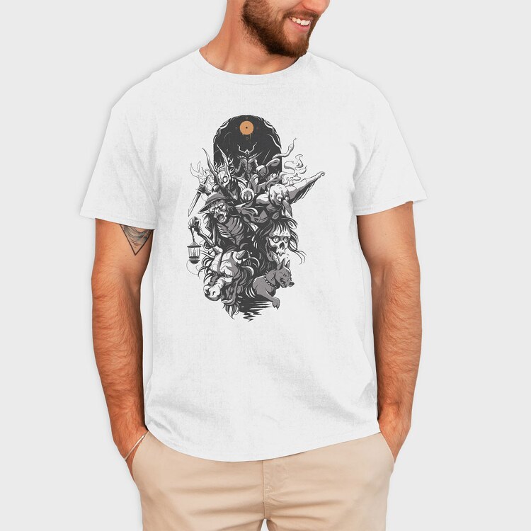 Monster Portal, Tricou Barbati (Unisex)