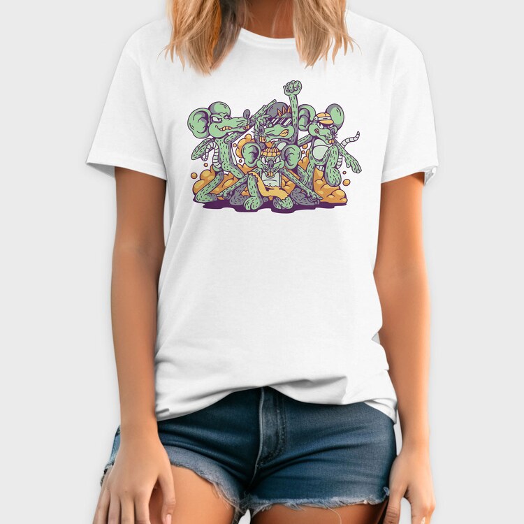 Rat Gang, Tricou Barbati (Unisex)