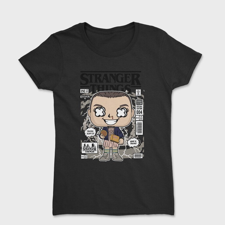 Stranger Things Pop Art, Tricou Femei