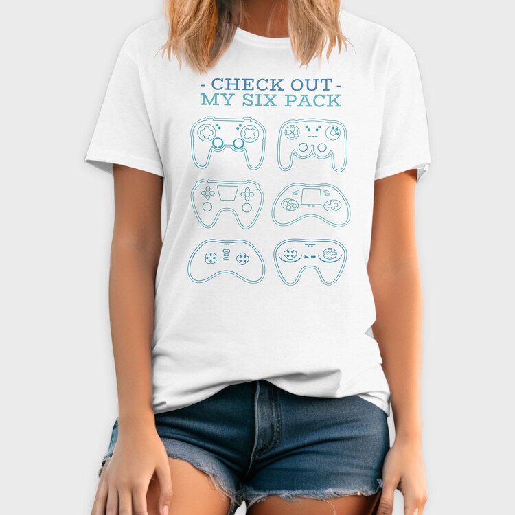 Six Pack Joystick, Tricou Barbati (Unisex)