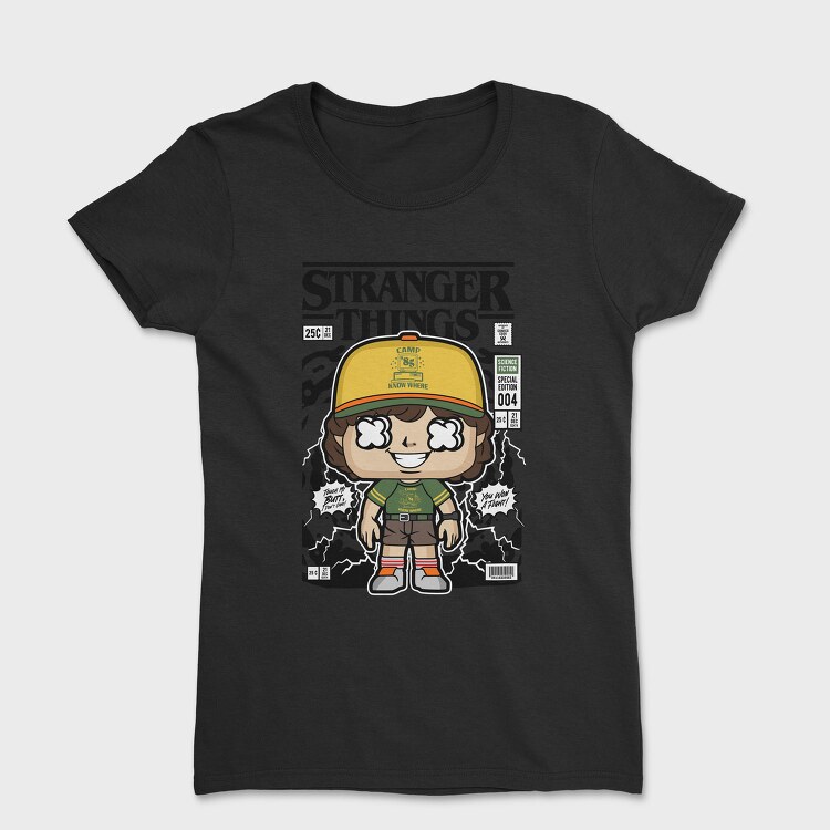 Stranger Things Comic Cap, Tricou Femei