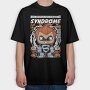 Superhero Chibi Comic, Tricou Oversize Barbati (Unisex)