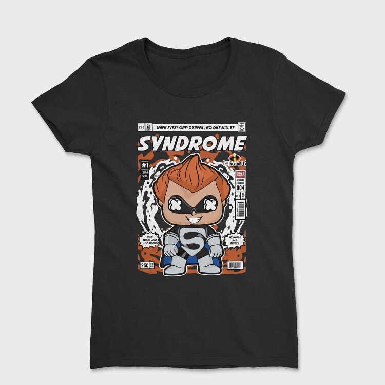 Superhero Chibi Comic, Tricou Femei