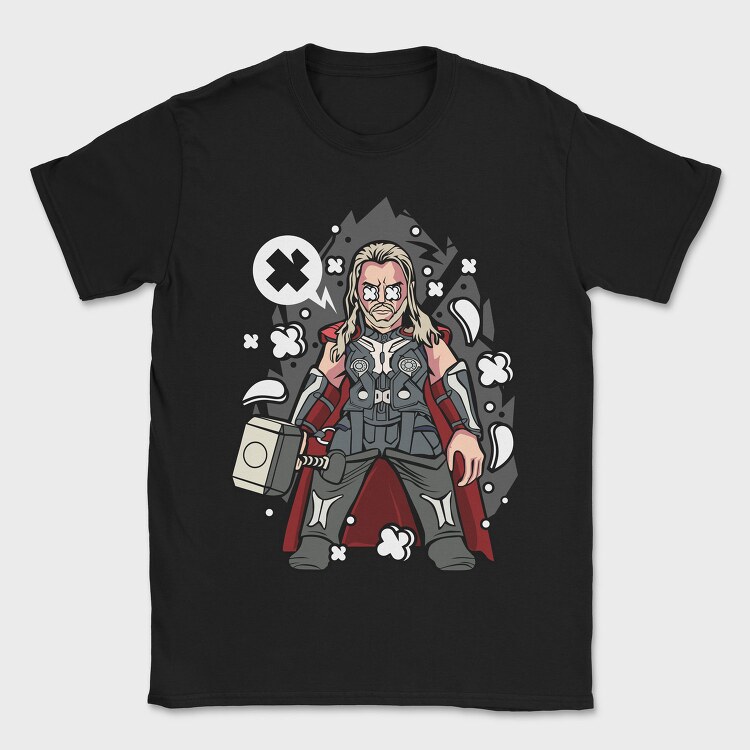 Thunder God Hammer, Tricou Barbati (Unisex)