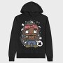Thug Life Rapper, Hanorac Oversize Barbati (Unisex)