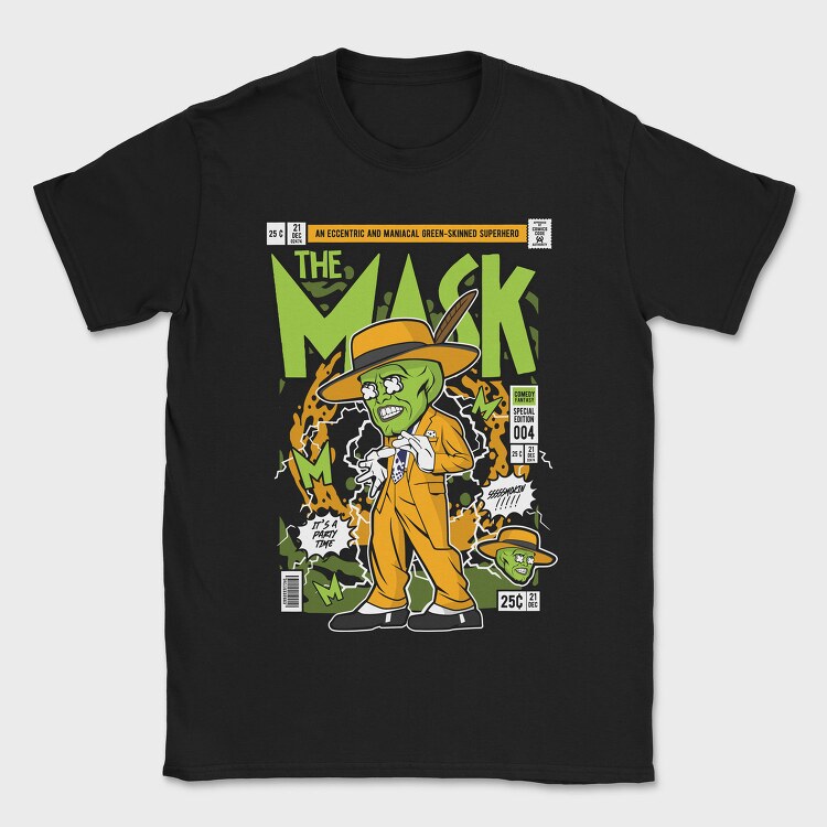 The Mask Comic, Tricou Barbati (Unisex)