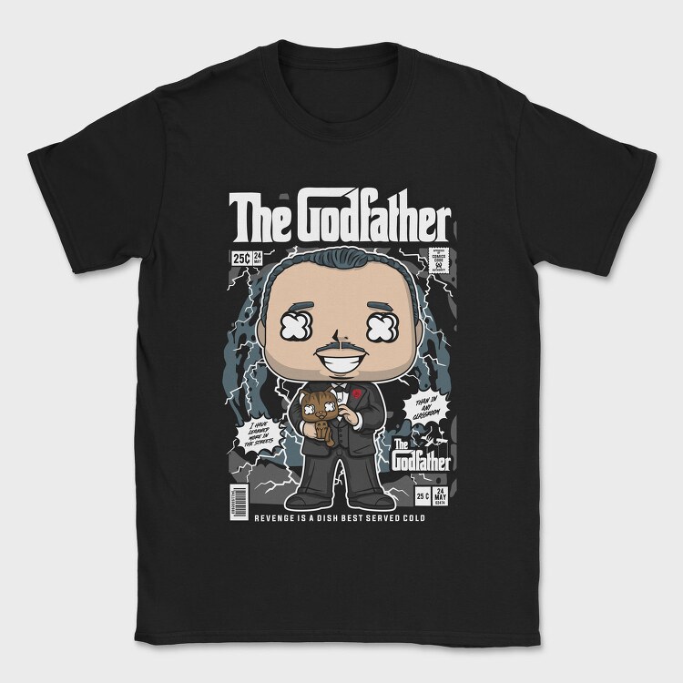 The Godfather Pop Art, Tricou Barbati (Unisex)