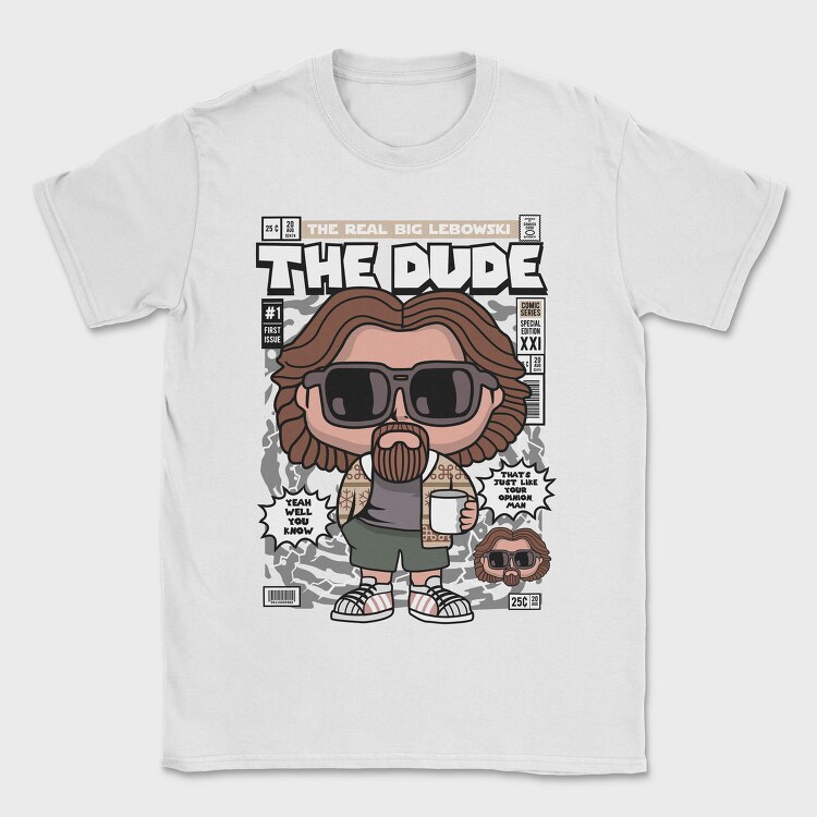 The Dudes Big Adventure, Tricou Barbati (Unisex)
