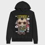 Taxi Driver Pop Art, Hanorac Oversize Barbati (Unisex)