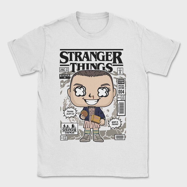 Stranger Things Pop Art, Tricou Barbati (Unisex)