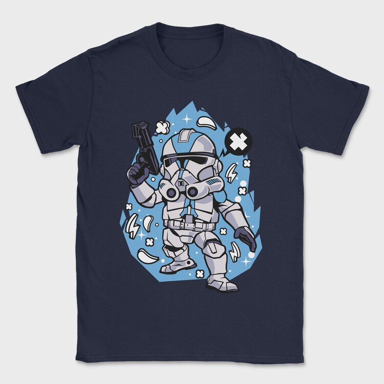 Stormtrooper Blast, Tricou Barbati (Unisex)