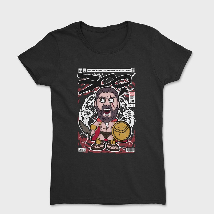 Sparta Warrior Roar, Tricou Femei