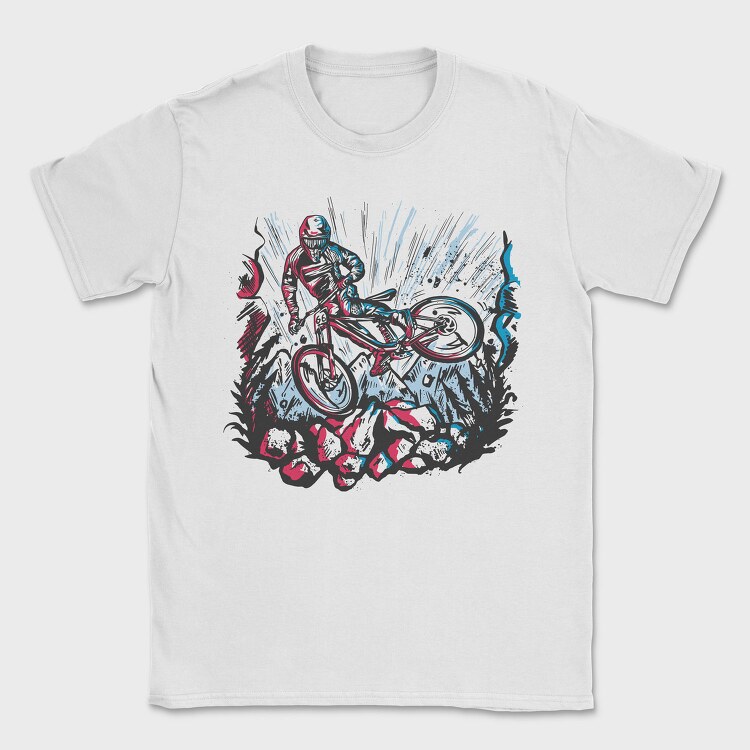 Dirt Jump Rider, Tricou Barbati (Unisex)