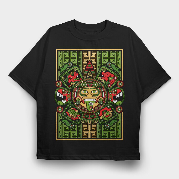 Dragon Dance, Tricou Oversize Barbati (Unisex)