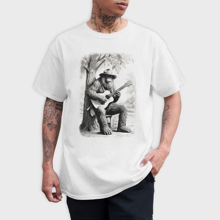 Sasquatch, Tricou Barbati (Unisex)