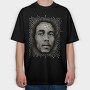 Dot Portrait, Tricou Oversize Barbati (Unisex)