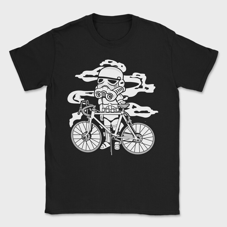 Stormtrooper Bike Ride, Tricou Barbati (Unisex)