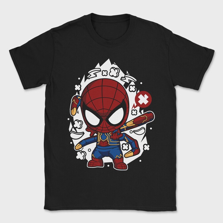 Spiderman Comic Burst, Tricou Barbati (Unisex)