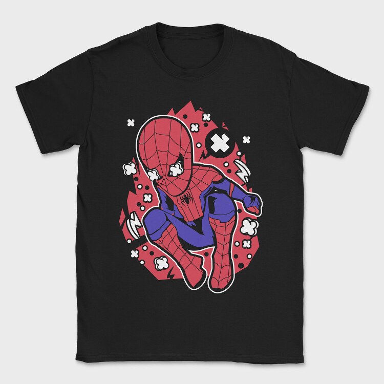 Spiderman Comic Burst 1, Tricou Barbati (Unisex)